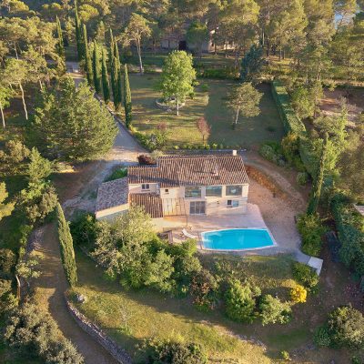 Dronebeeld van Le Nid du Loriot